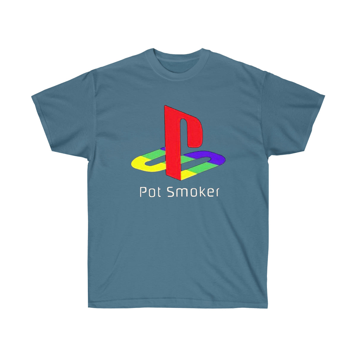 Pot Smoker Retro Men T-Shirt image 6