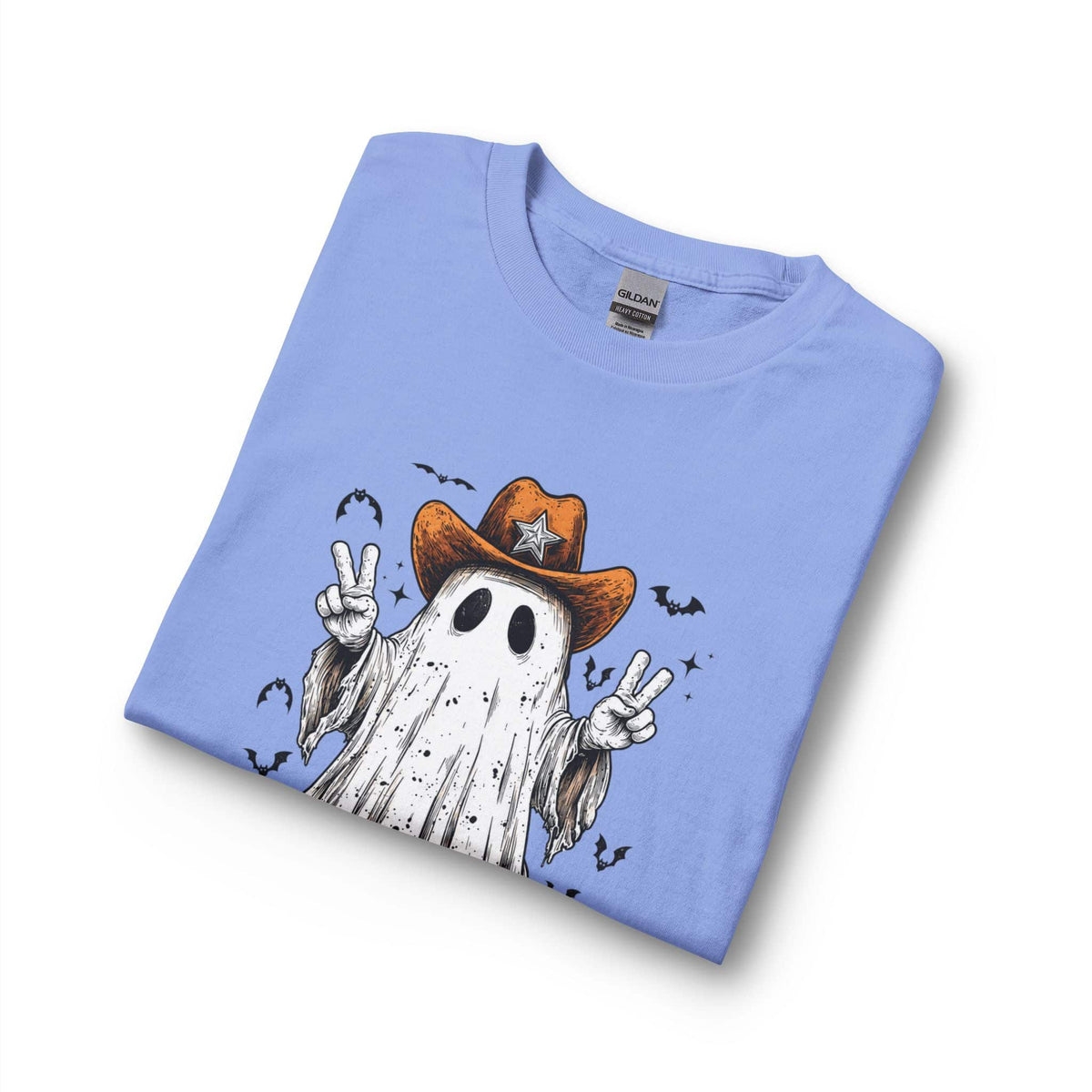 Howdy Ghost Long Sleeve T-Shirt image 6