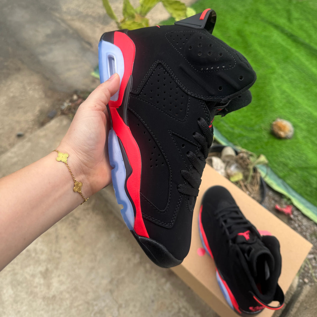 AJ 6 Reverse Infrared/ Salesman (2026) Shoes Sneakers - nk0004458 image 6