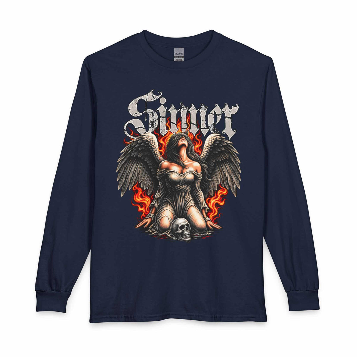 Sinner’s Flame Long Sleeve T-Shirt image 36