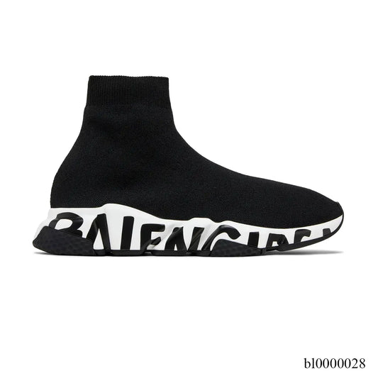 BLCG Speed Midsole Graffiti Black White Shoes Sneakers - bl0000028 image 0