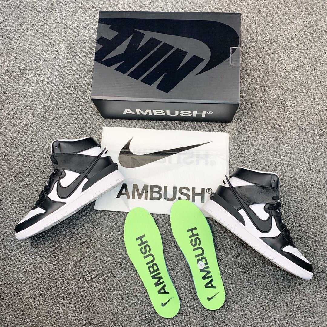 Dunk High X Ambush Black White Shoes Sneakers - nk0001576 image 12