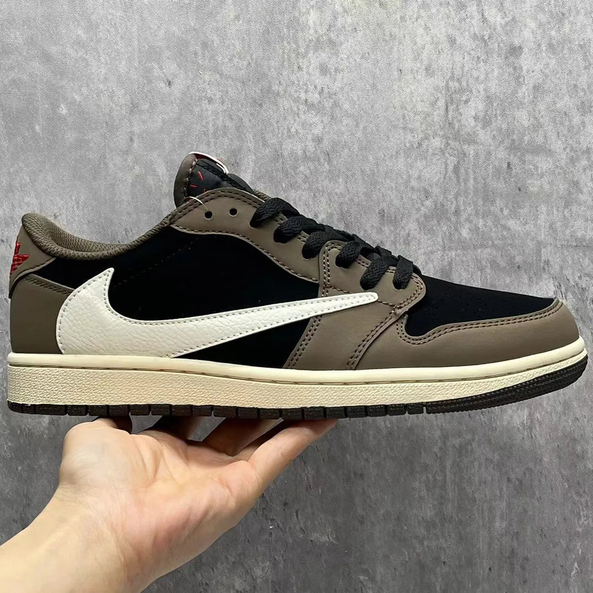 Travis Scott x AJ 1 Low OG Dark Mocha Shoes Sneakers - nk0000012 image 10