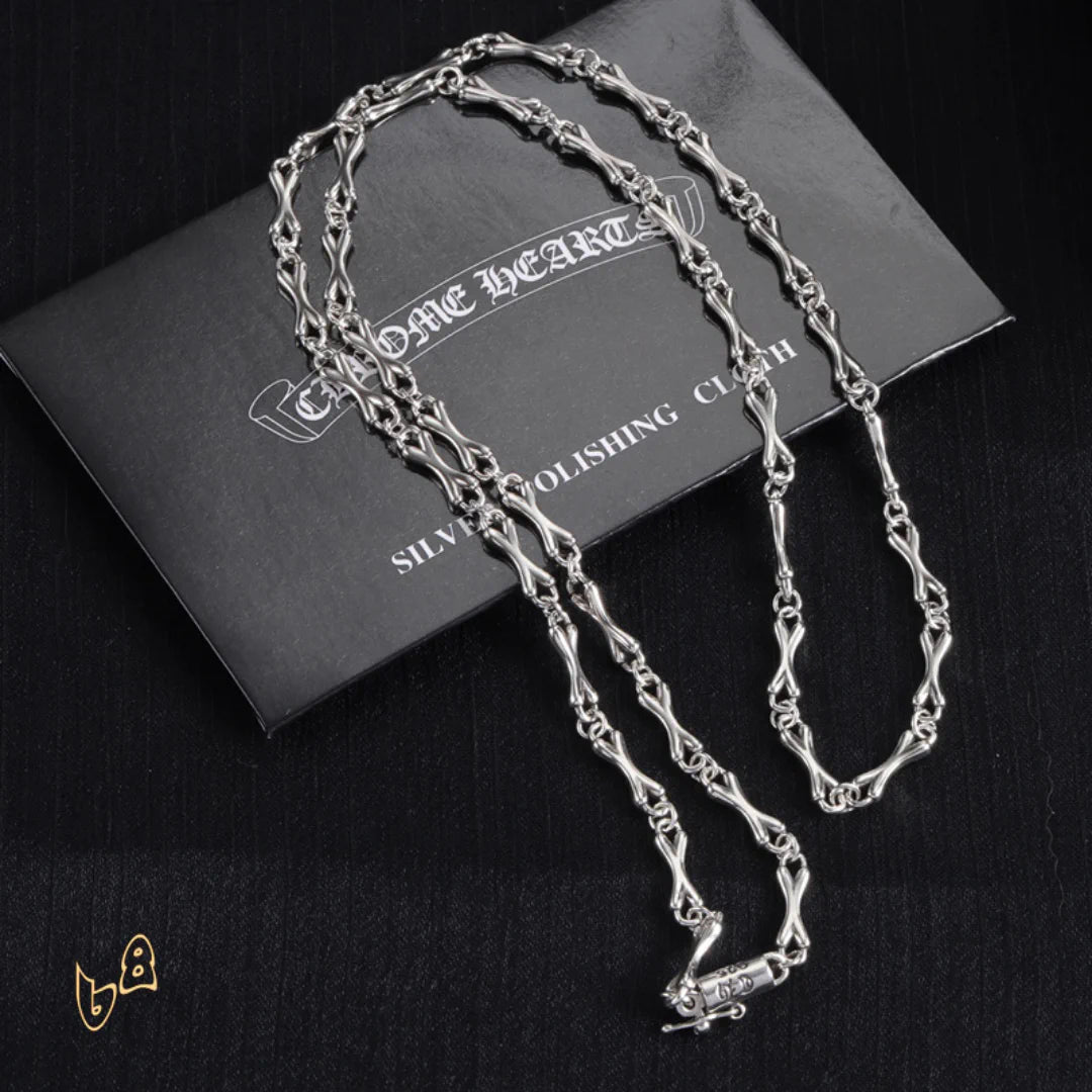 CH Bone Chain Necklace - CH0042 image 4