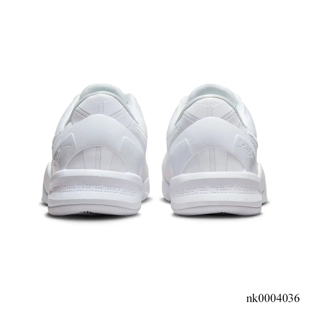 Kobe 8 Protro Triple White Shoes Sneakers - nk0004036 image 4