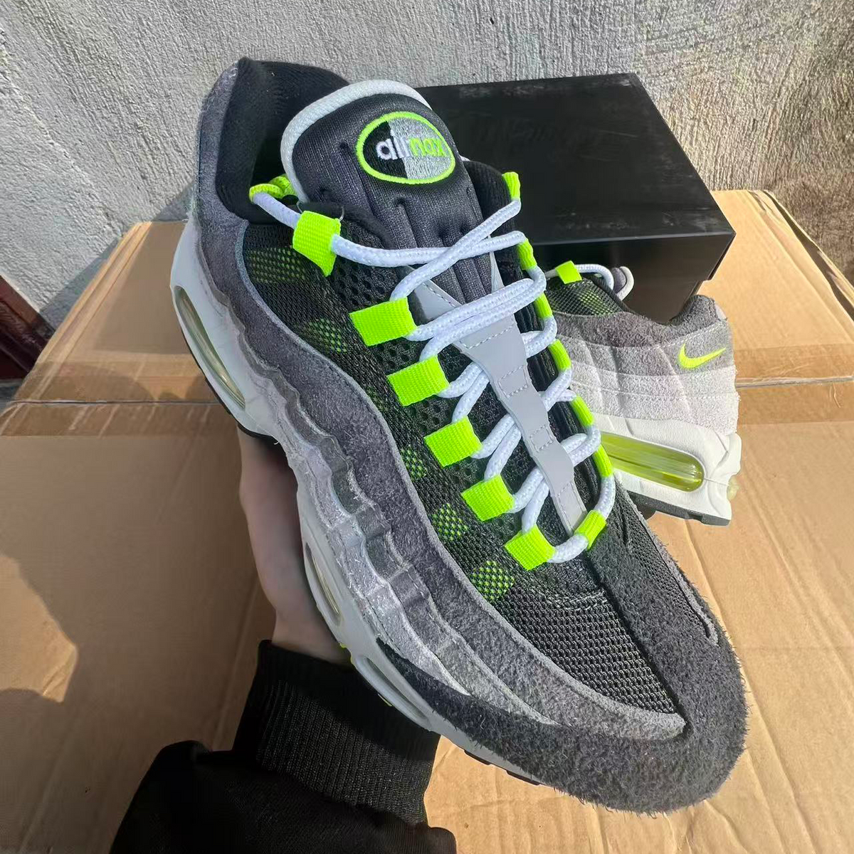 Sergio Lozano x AM 95 OG 'Reverse Neon' Shoes Sneakers - nk0004831 image 6