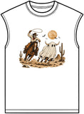 Halloween Cowboy Unisex Garment-Dyed Muscle Tee image 0