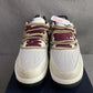 AF 1 Cream and Burgundy Shoes Sneakers - nk0005387 image 5