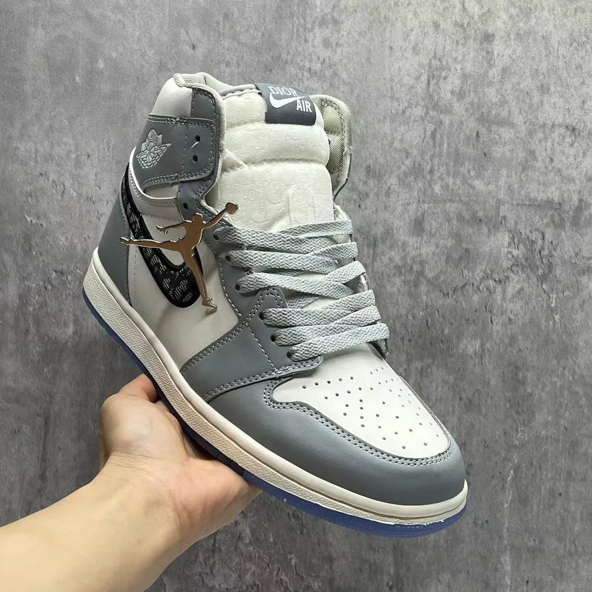 AJ 1 Retro High Dior Shoes Sneakers - nk0005153 image 7