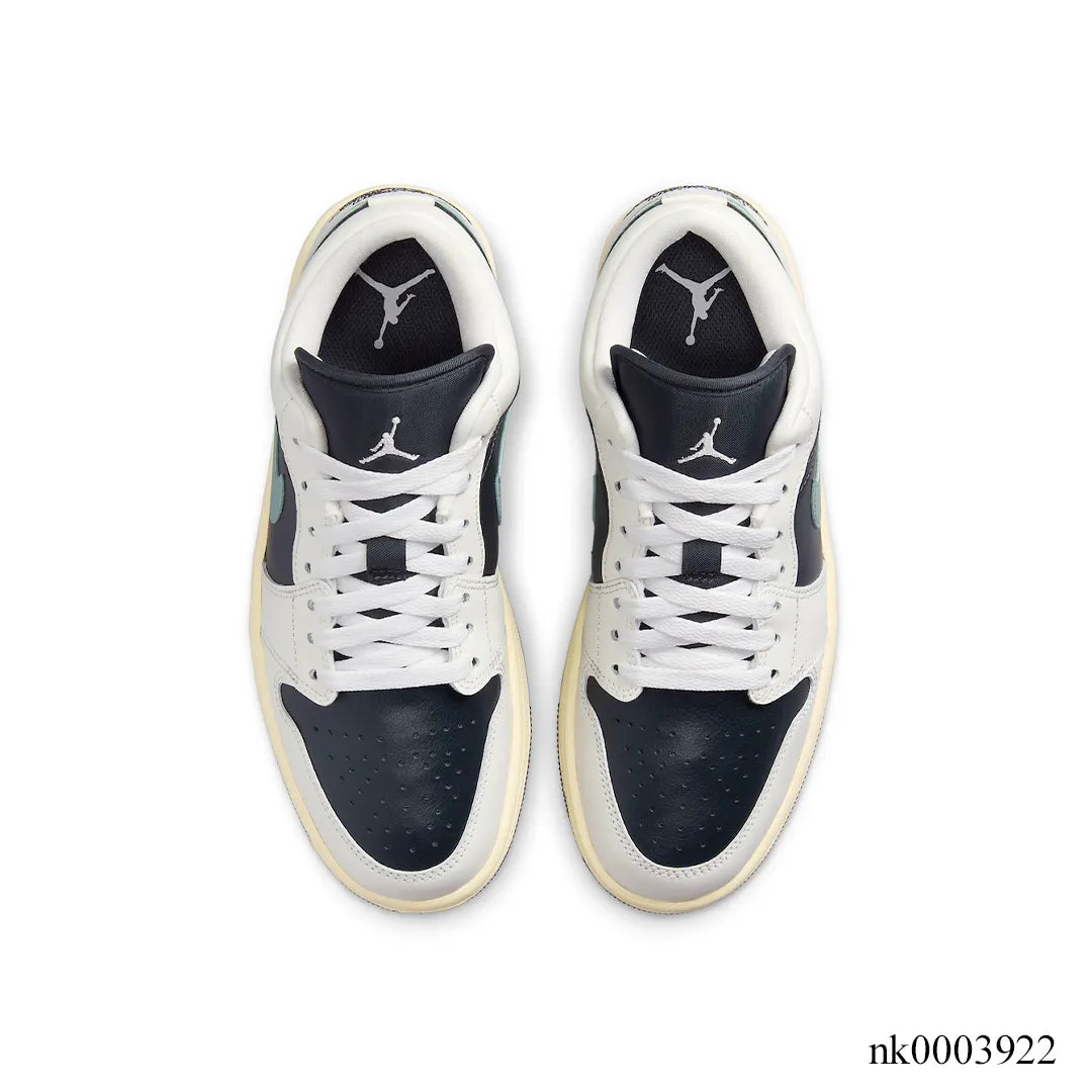 AJ 1 Low Jade Smoke Shoes Sneakers - nk0003922 image 3