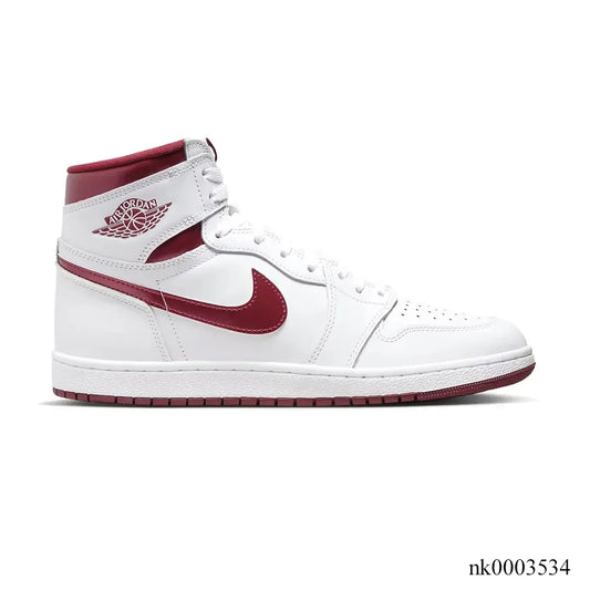 AJ 1 High 85 Metallic Burgundy Shoes Sneakers - nk0003534 image 0