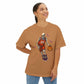 Halloween Basketball Unisex Oversized Boxy Tee image 13