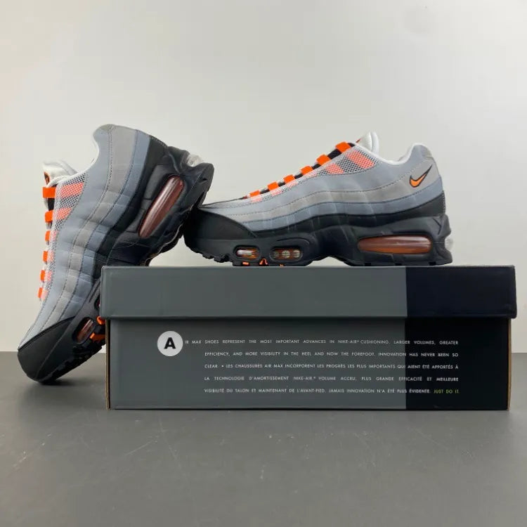 AM 95 OG Bright Mandarin Shoes Sneakers - nk0004843 image 10