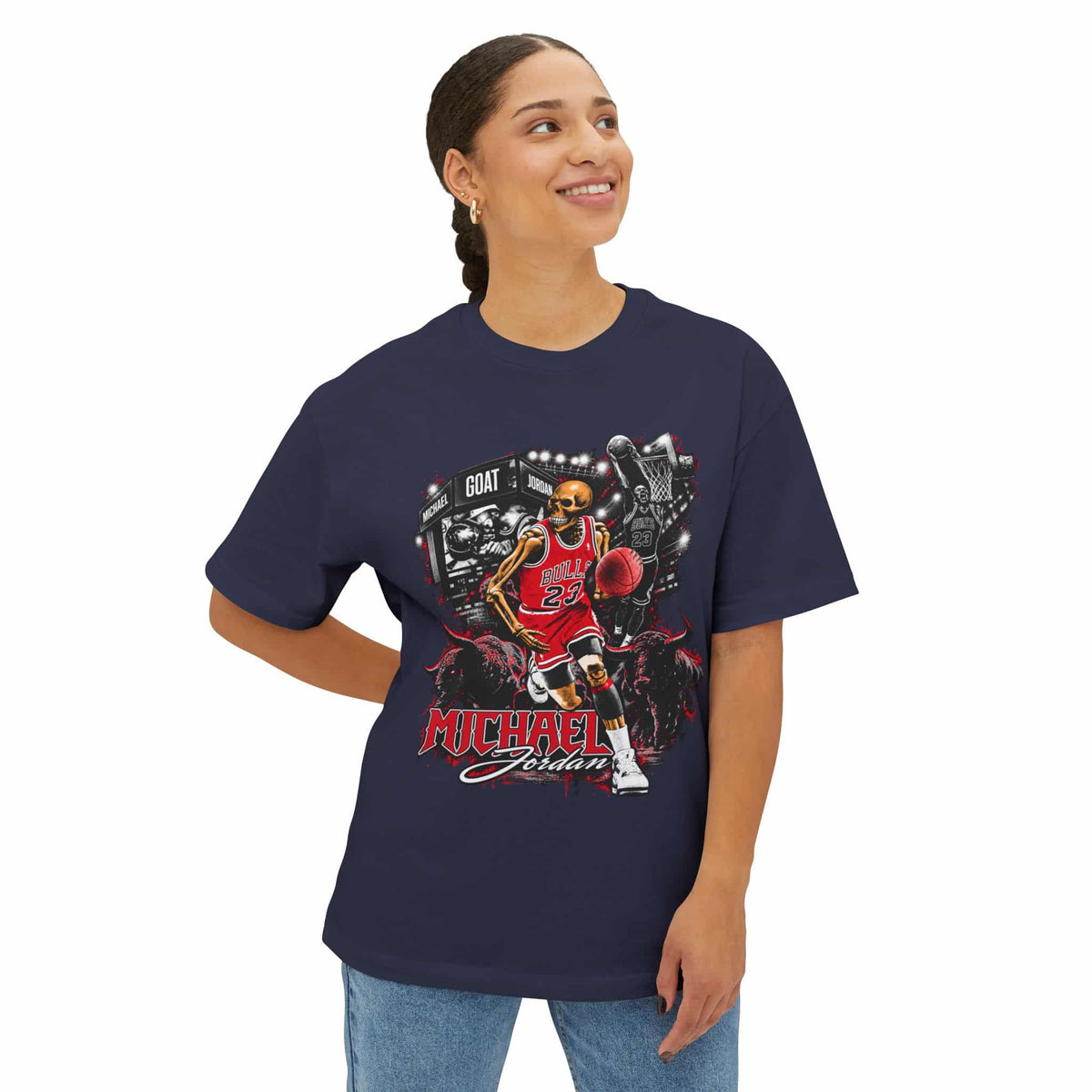 Chicago Legend 23 Unisex Oversized Boxy Tee image 38