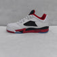 AJ 5 Retro Low Fire Red Shoes Sneakers - nk0005016 image 5