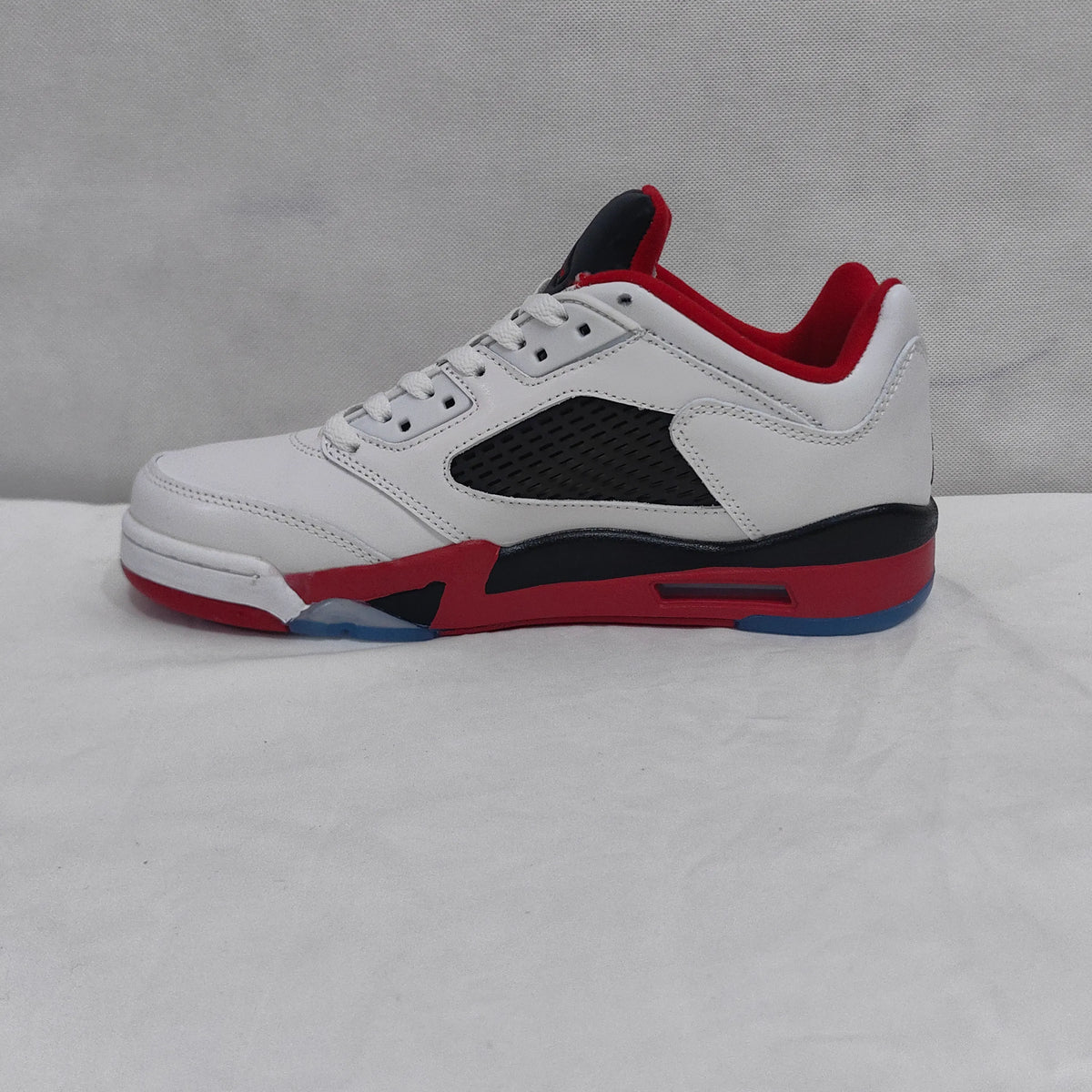 AJ 5 Retro Low Fire Red Shoes Sneakers - nk0005016 image 5