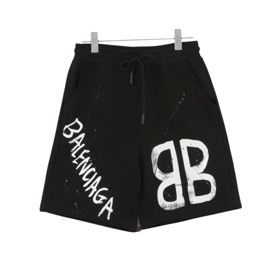 BLCG BB Graffiti Logo Shorts in Black - 610 - blcg0000610 image 0