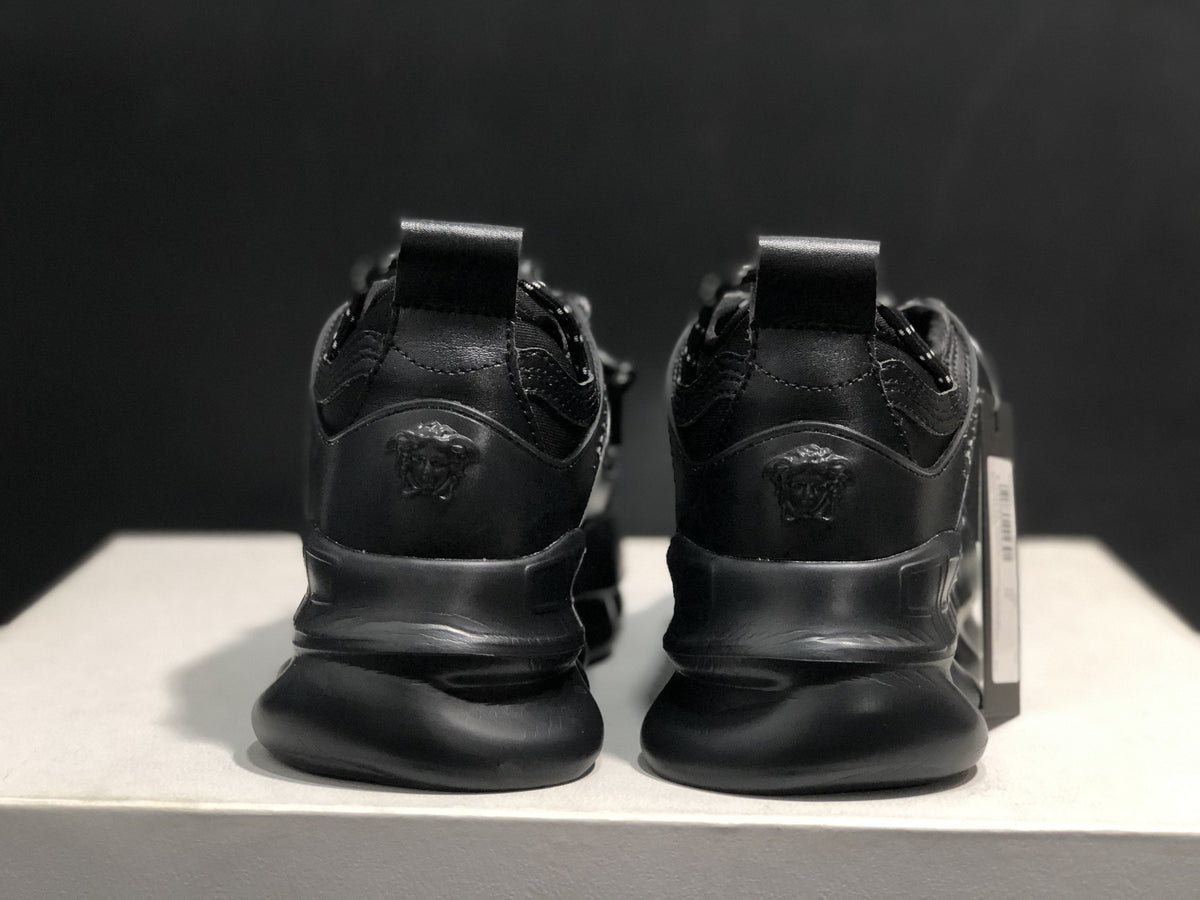 Chain Reaction Full Black Shoes Sneakers - ve0000051 image 3