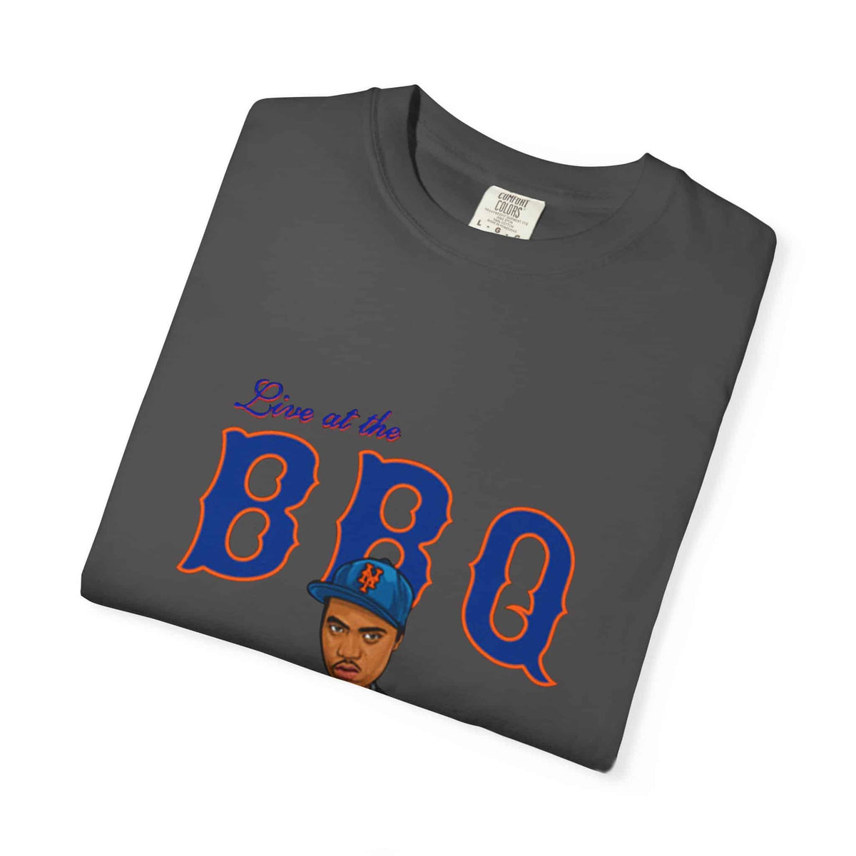 Rap Nas Live At The BBQ Unisex Garment-Dyed T-shirt image 50