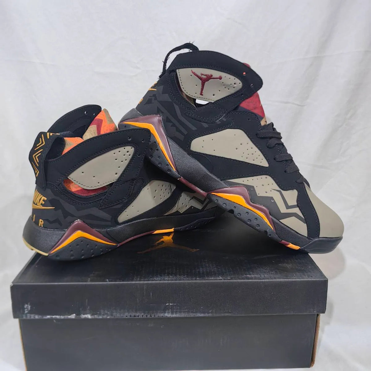 AJ 7 Retro Black Olive Shoes Sneakers - nk0003930 image 7