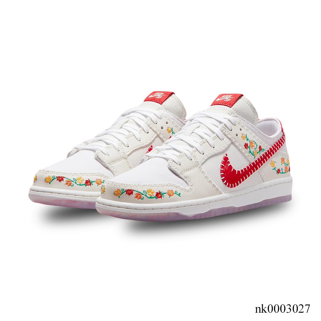 SB Dunk Low Decon N7 Opti Yellow University Red Shoes Sneakers - nk0003027 image 3