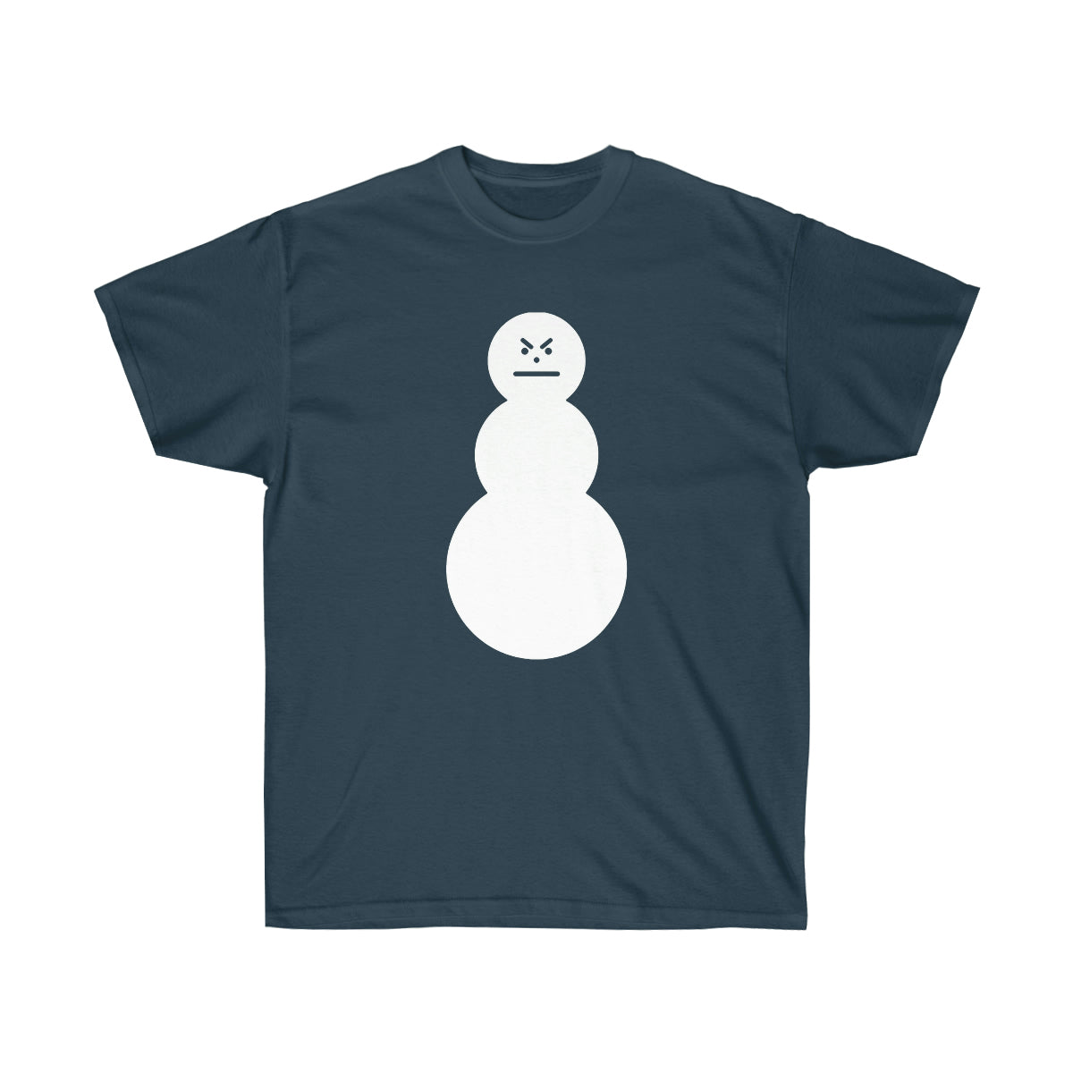 Jeezy Snowman Men T-Shirt - Blue Dusk, 2XL image