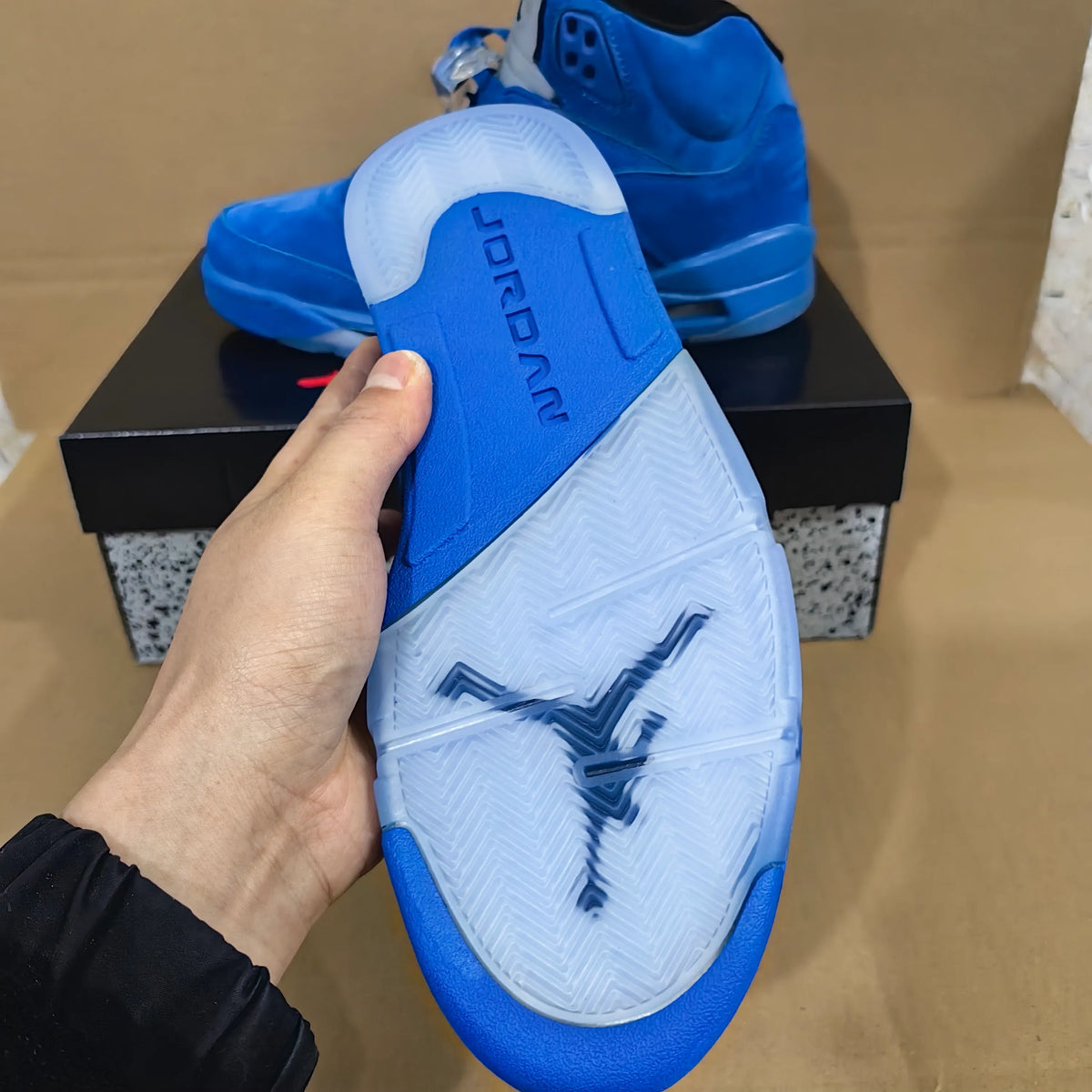 AJ 5 'Royal Blue' Shoes Sneakers - nk0004922 image 4