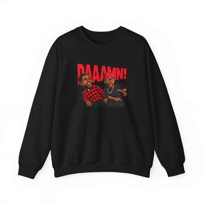 Graphic Print Crewneck Sweatshirt - POD0035 image 0