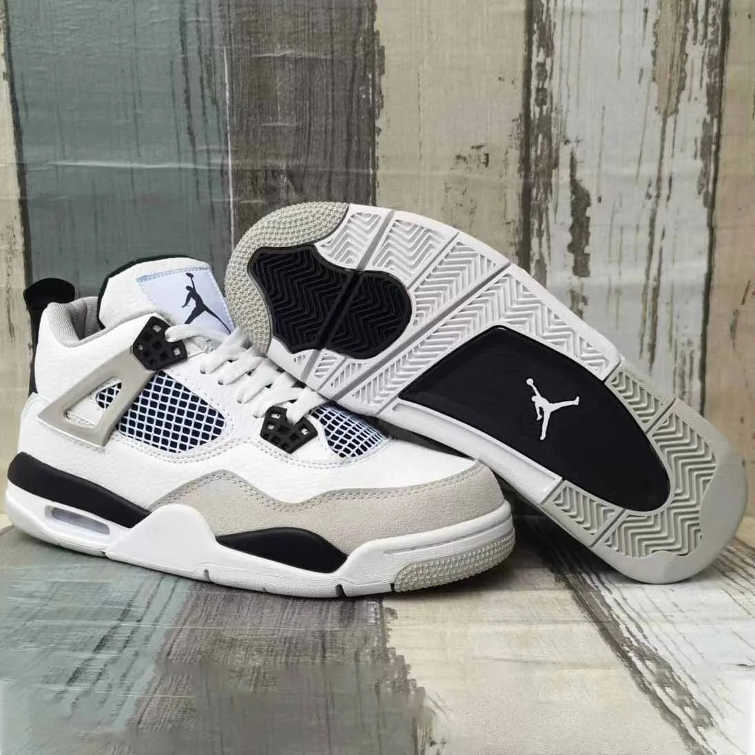 AJ 4 Military Black Shoes Sneakers - nk0001954 image 9