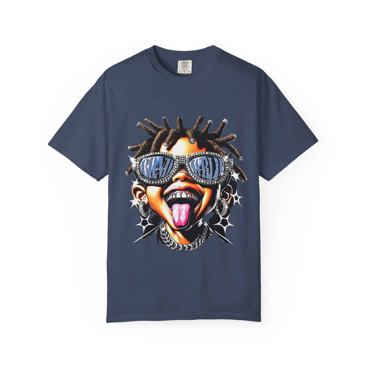 Diamond Drip Unisex Garment-Dyed T-shirt image