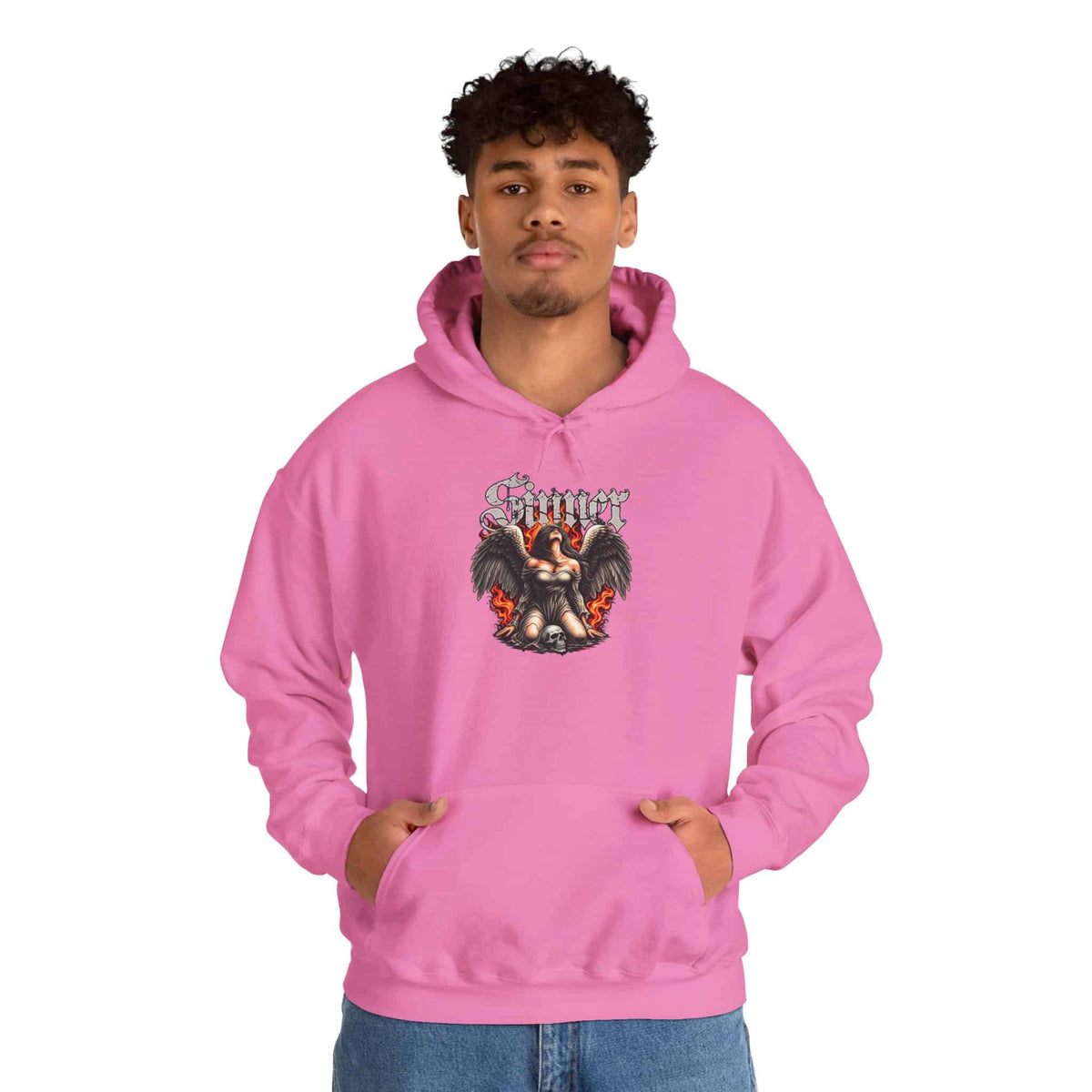 Sinner’s Flame Hooded Sweatshirt image 122