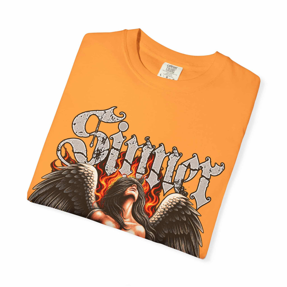 Sinner’s Flame Unisex Garment-Dyed T-shirt image 44