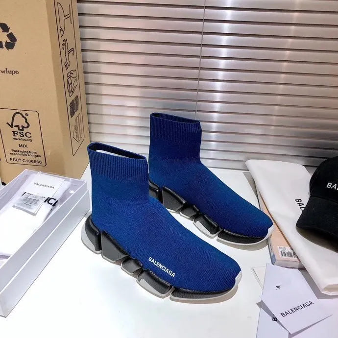BLCG Speed 2.0 Recycled Knit Blue Black Shoes Sneakers - bl0000009 image 2