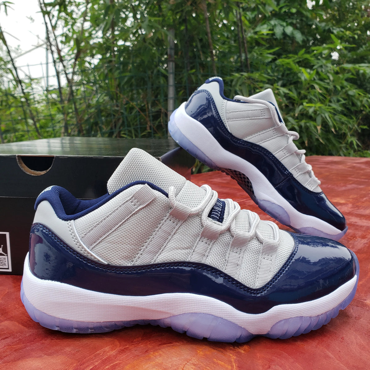AJ 11 Retro Low Georgetown Shoes Sneakers - nk0003703 image 5