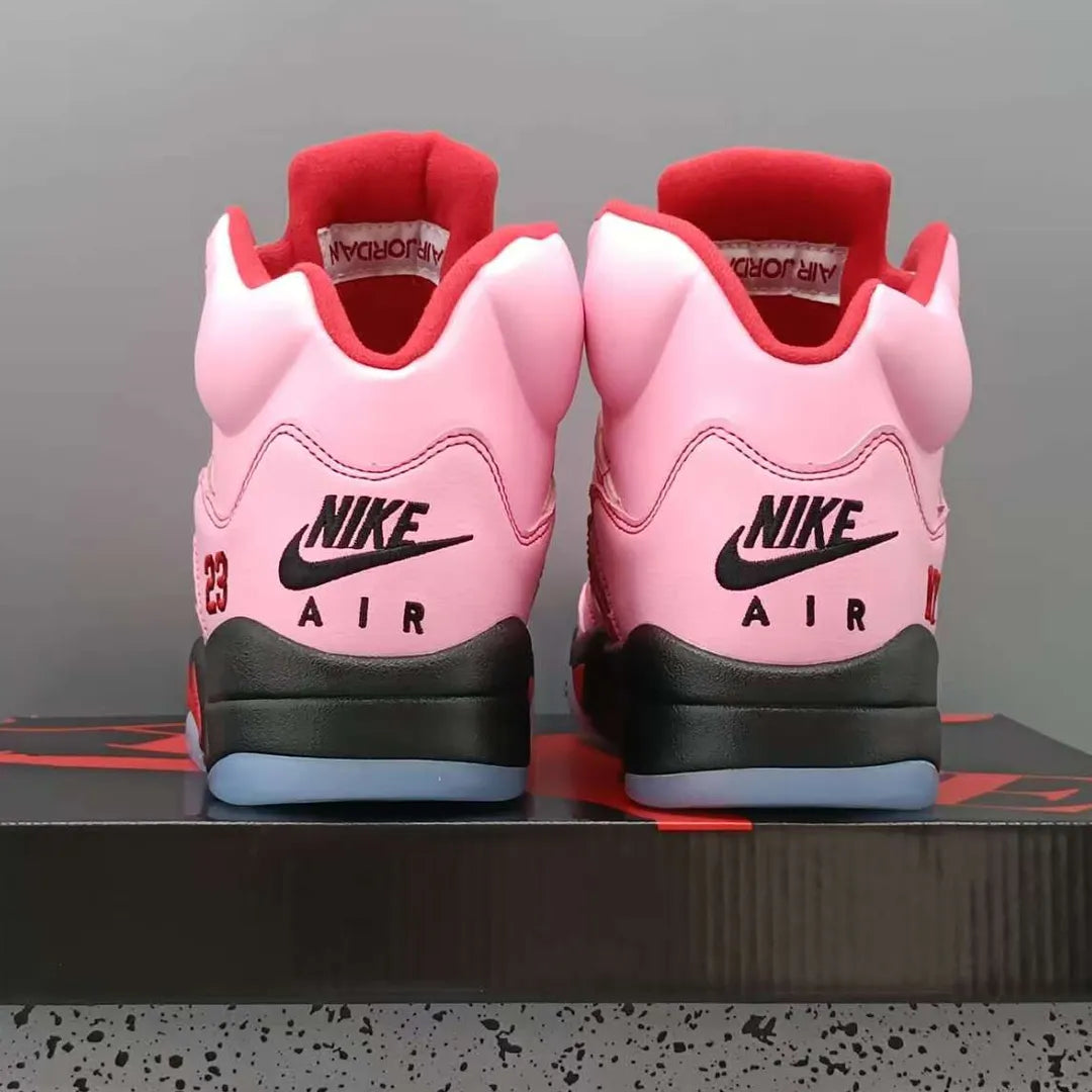 Awake NY x AJ 5 Arctic Pink Shoes Sneakers - nk0004393 image 5