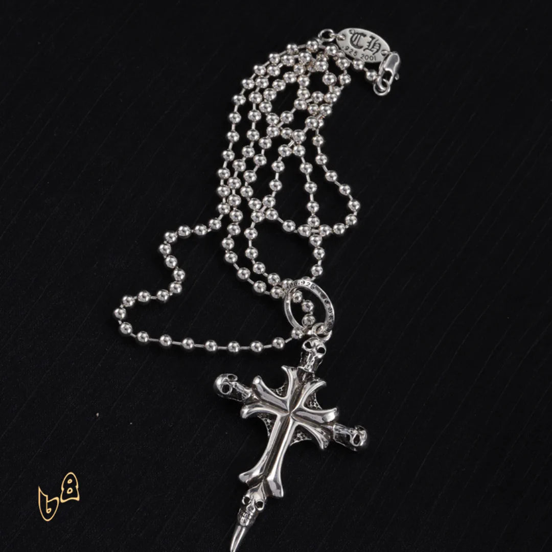 CH Cross Pendant Necklace - CH0027 image 4