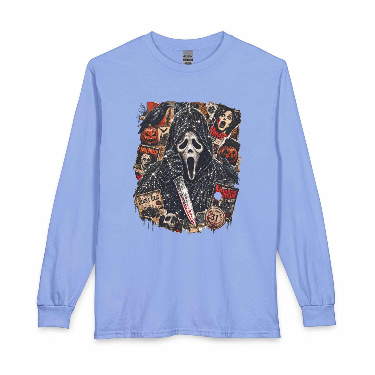 Halloween Horror Long Sleeve T-Shirt image 8
