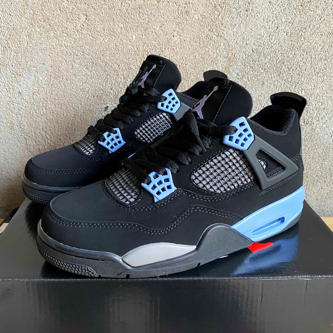 AJ 4 Black UNC Shoes Sneakers - nk0004444 image 6