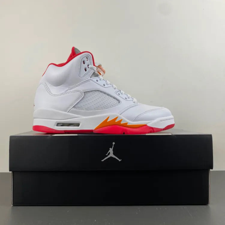 AJ 5 Retro Sunset Shoes Sneakers - nk0005053 image 7