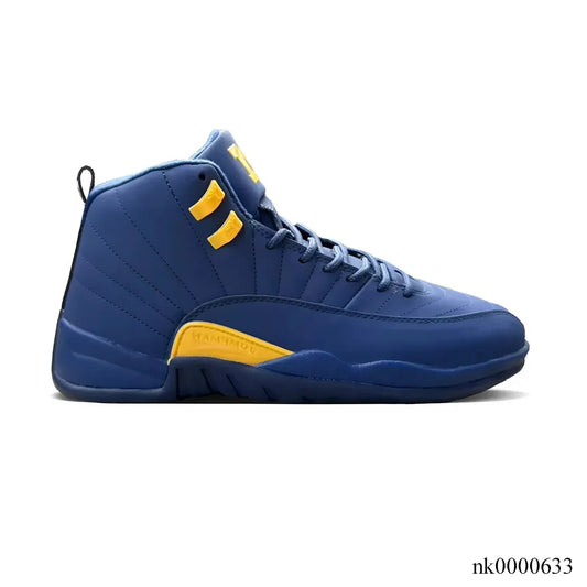 AJ 12 Retro Michigan Shoes Sneakers - nk0000633 image 0