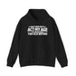 Graphic Print Hooded Sweatshirt - POD0034 image
