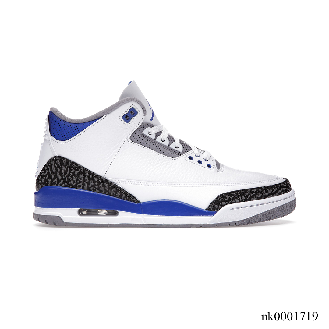 AJ 3 Retro Racer Blue Shoes Sneakers - nk0001719 image