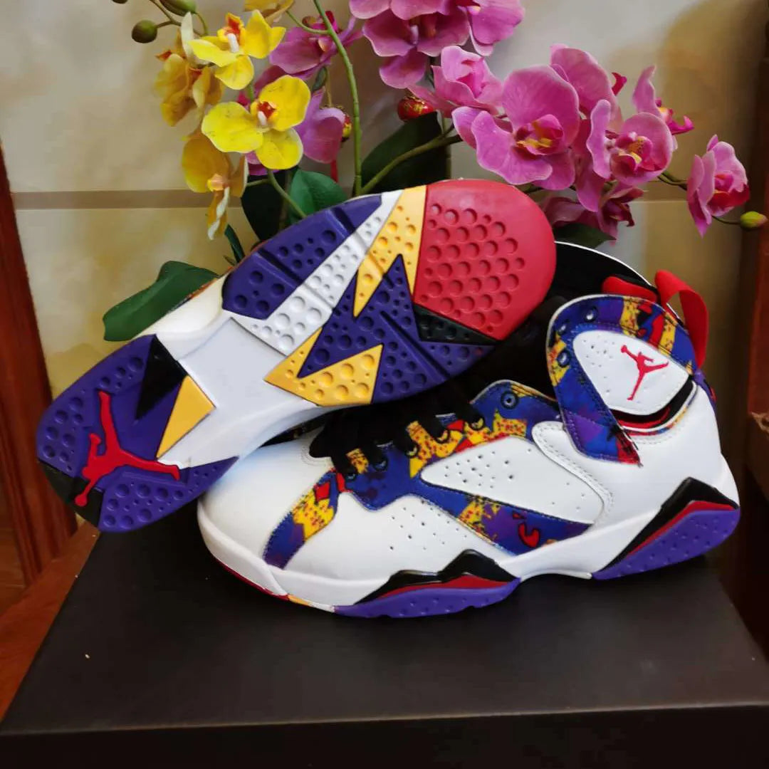 AJ 7 Retro Nothing But Net Shoes Sneakers - nk0002597 image 3