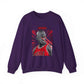Graphic Print Crewneck Sweatshirt - POD0032 image