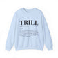 Trill Definition Crewneck Sweatshirt image