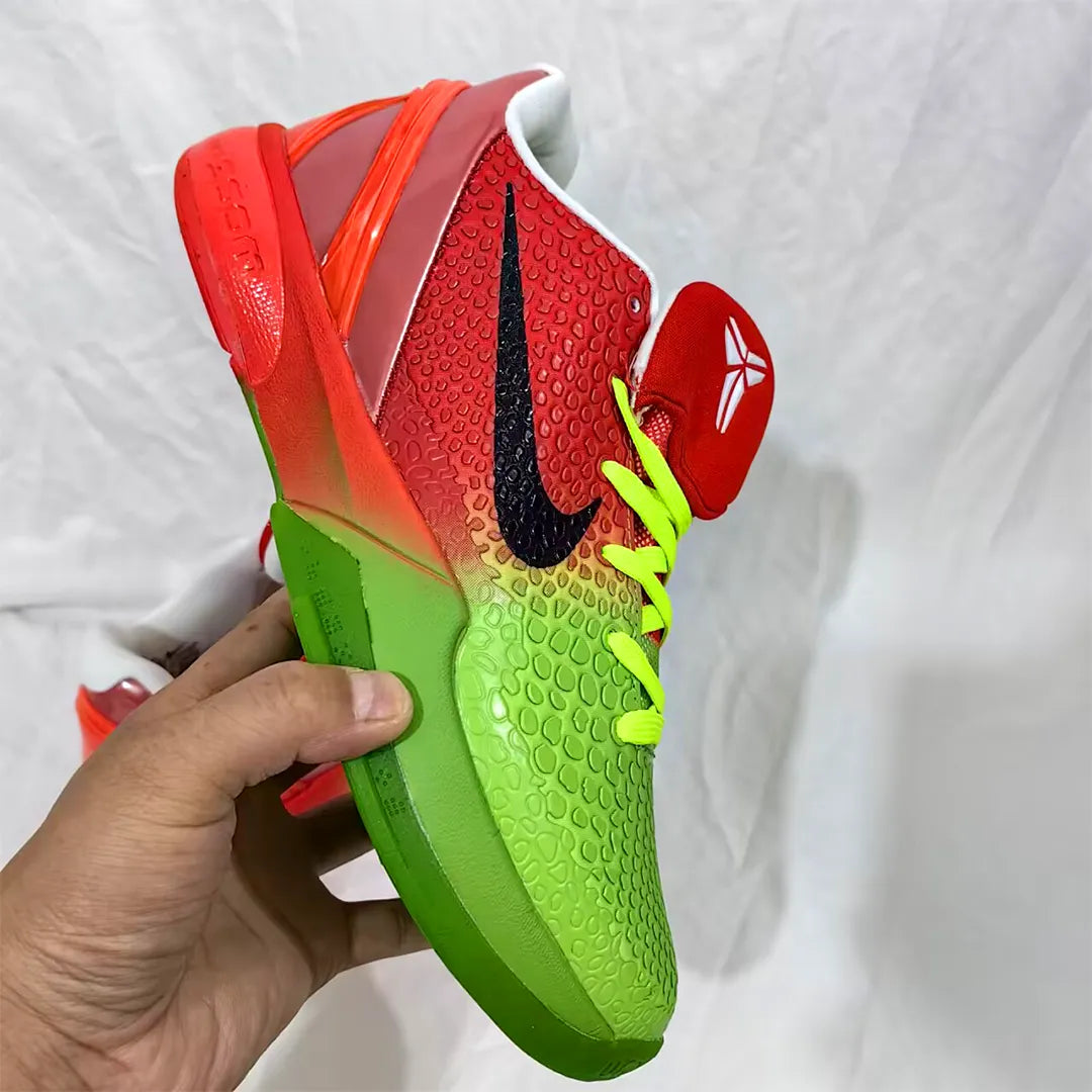 Kobe 6 Protro Grinch Custom Shoes Sneakers - nk0004430 image 6