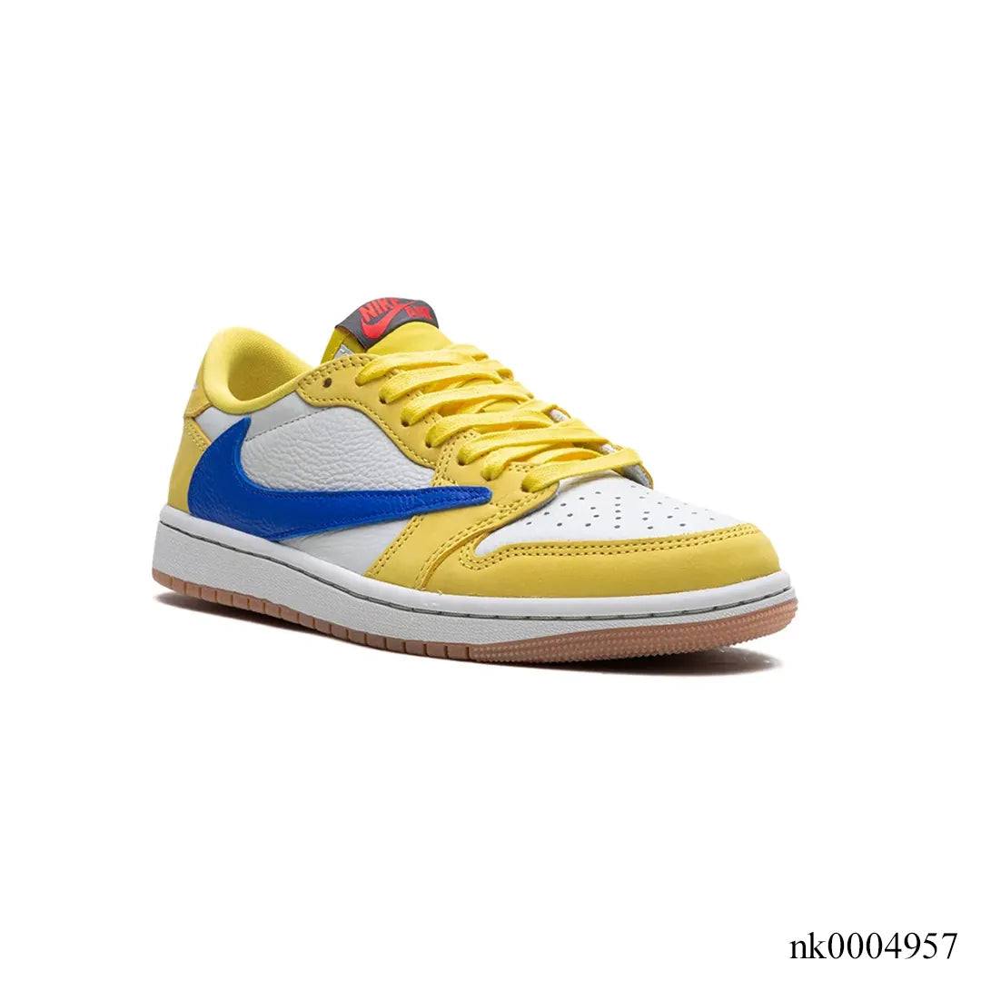 Travis Scott x AJ 1 Retro Low Canary Shoes Sneakers - nk0004957 image 2