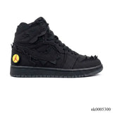 J Balvin x AJ 1 "Black" Shoes Sneakers – nk0005300 image 0