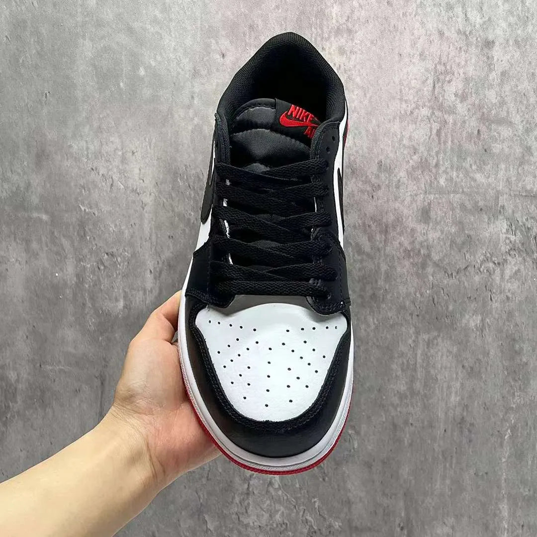 AJ 1 Low OG Black Toe Shoes Sneakers - nk0003138 image 10