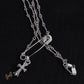 CH Pin & Cross Pendant Necklace - CH0041 image 3
